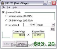 CalcuWage screenshot